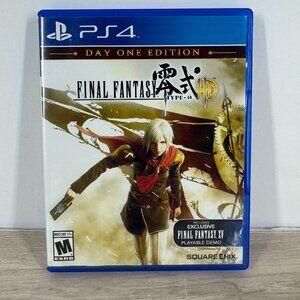 Final Fantasy Type-0 HD Day One Edition PS4 Game Square Enix Complete Tested